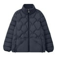 thumbnail image 4 of Winter Coats for Women Winter Warmth Short Coat With Stand Collar For Cold Weather And Everyday Fashion Outerwear Winter Jackets for Women, 4 of 4