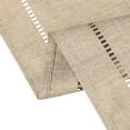 thumbnail image 2 of Unique Bargains Solid Color Table Runner Eyelet Hollow Out Table Flags Beige 12"x71", 2 of 5
