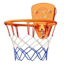 Indoor Basketball Hoop, Suction Cup Nonpunching Basketball Set, Fun Sports Toy for Kids, Easy Install Wall-Mounted Basketball Goal for Home Play