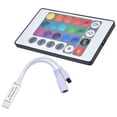 thumbnail image 3 of Atenuador Remoto IR De 24 Teclas, Ajuste De Longitud Del Controlador Para Tira De Luz Suave Para Fuente De Luz Puntual Para Lámpara De Bañador De Pared, 3 of 7