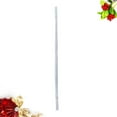 thumbnail image 3 of 200 flores artificiales de 40 cm con tallo de alambre de hierro, hechas a mano, para arreglos florales, suministros para manualidades (blanco), 3 of 5