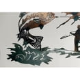 thumbnail image 6 of Trout Fishing Scene Metal Wall Art, Animal Shape Wall Decal Vivid Decoration for Living Room,Bedroom, Bathroom Indoor Outdoor, 6 of 8