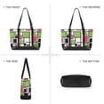 thumbnail image 6 of FORMRS Canvas Laptop Tote Bag for Women with 15.6" Computer Compartments Shoulder Handbag, Abstract Geometric, 6 of 7