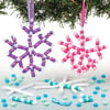 Snowflake Bead Decoration Kits Perfect For Xmas Childrens Arts, Crafts And Decorating For Boys And Girls (Pack of 4), Each snowflake.., By Baker Ross Ship from US