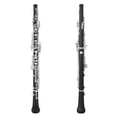 thumbnail image 4 of Graflsoa Muslady Semi-Automatic C Key Oboe with Silver-Plated Keys, Black Bakelite Body, Includes Reed, Gloves, Cleaning Cloth, Neck Strap, Screwdriver, Leather Case, and Carry Bag, 4 of 6