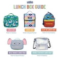 thumbnail image 6 of Wildkin Kids Two Compartment Insulated Reusable Lunch Bag for Boys & Girls, Includes Shoulder Strap (Holographic Silver), 6 of 8