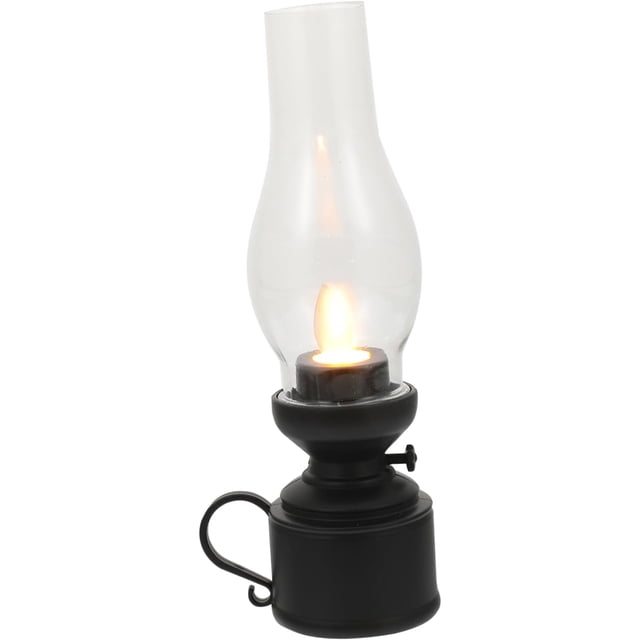 Lampara De Queroseno Led Vintage Decorativa Luz De Efecto Tembloroso Para Decoración Del Hogar y Fotografía