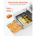 thumbnail image 2 of KFFKFF Commercial Automatic Donuts Machine, 4 Rows Donuts Making Equipment, 240 pcs/hour Electric High Power Doughnut Maker, 2 of 9