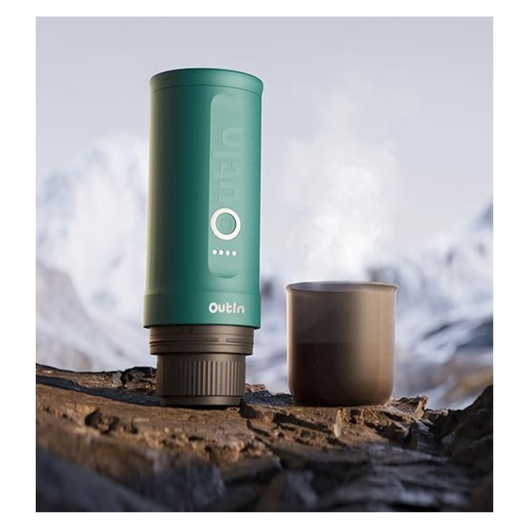 OutIn Nano Portable Electric Espresso Machine (Outin Teal), OTEM