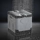 thumbnail image 2 of Folding Toilet Portable Outdoor Folding Toilet Strong Bearing Capacity Reusable Trash Can For Camping Hiking Trips, 2 of 5