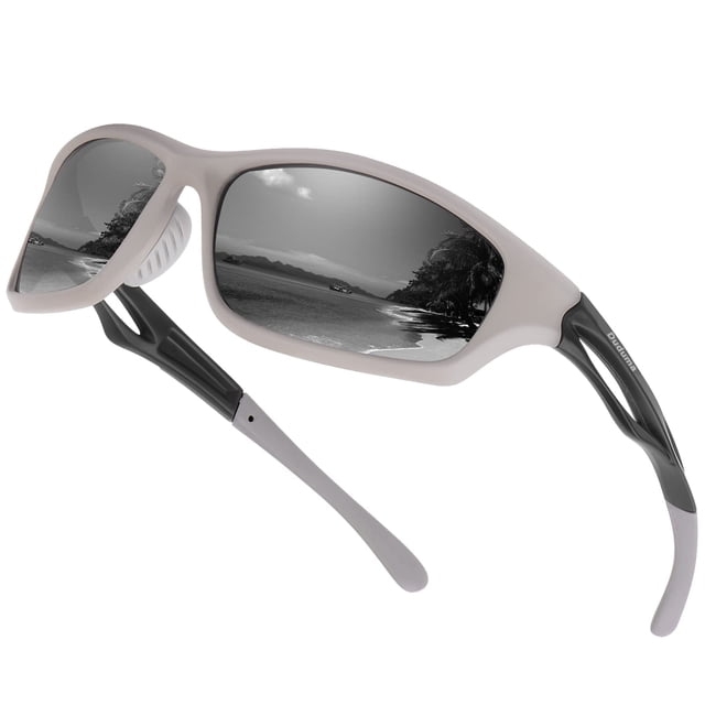 Duduma Gafas de sol deportivas polarizadas para hombres y mujeres, para correr, ciclismo, pesca, golf, conducir, gafas de sol Tr90