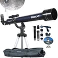 thumbnail image 1 of Telescopio Tasco Novice Altazimuth 402x60 Con Mirilla 6x24 Tasco Novice Astronómico 60 mm 402 x Poderes de Aumento para Principiantes, 1 of 9