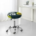 thumbnail image 7 of Fotbe Avocado in Space1 Stool Covers Round,Waterproof Round Bar Stool Covers Bar Chair Covers Washable Stool Cushion Slipcover for 12-14 Inch Chair-12 inch, 7 of 7