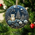 thumbnail image 7 of Nmdmisc Christmas Tree Decorations Christmas Hanging Ornament Christmas Tree Round Decoration Christmas Tree Hanging Pendants for Family Colleagues Friend,3.15", 7 of 7