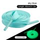thumbnail image 2 of Cordones de zapatos reflectantes planos Sonducket 80 cm Unisex lago azul, 2 of 8