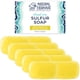 thumbnail image 1 of Jabón de azufre del Mar Muerto de elefante natural, 4.4 oz con sal del Mar Muerto, barra limpiadora facial y corporal de azufre de aloe vera para todo tipo de piel (paquete de 10 (44 oz en total)), 1 of 1
