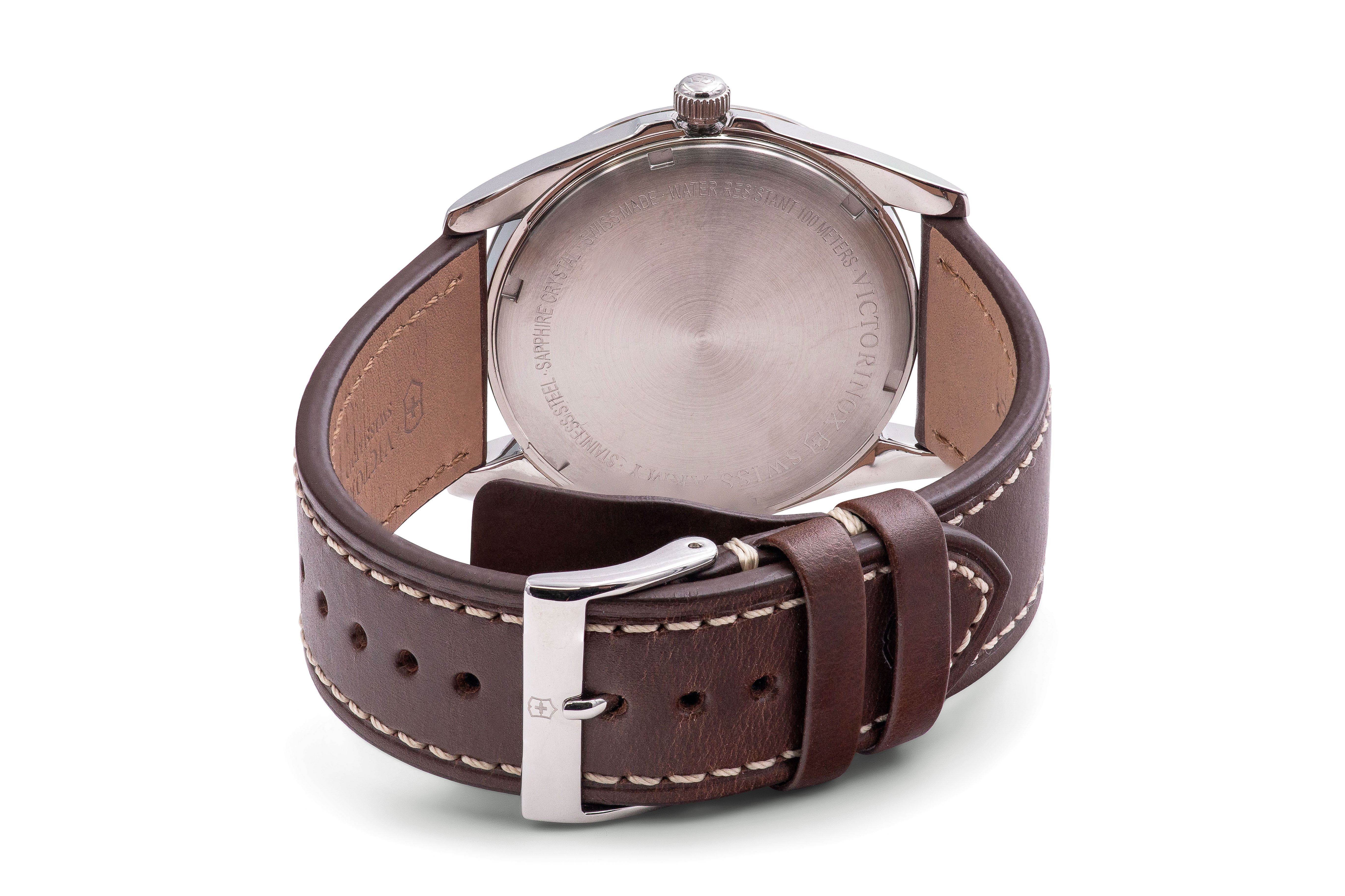 Victorinox Men's 241563 Infantry Military Time Leather Watch