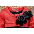 thumbnail image 2 of Baby Girl Cotton Flower Dress Clothes 26s, 2 of 4