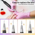 thumbnail image 4 of Taladro de uñas Jiasheng Professional de 3000 rpm para Nail Tech, 4 of 7
