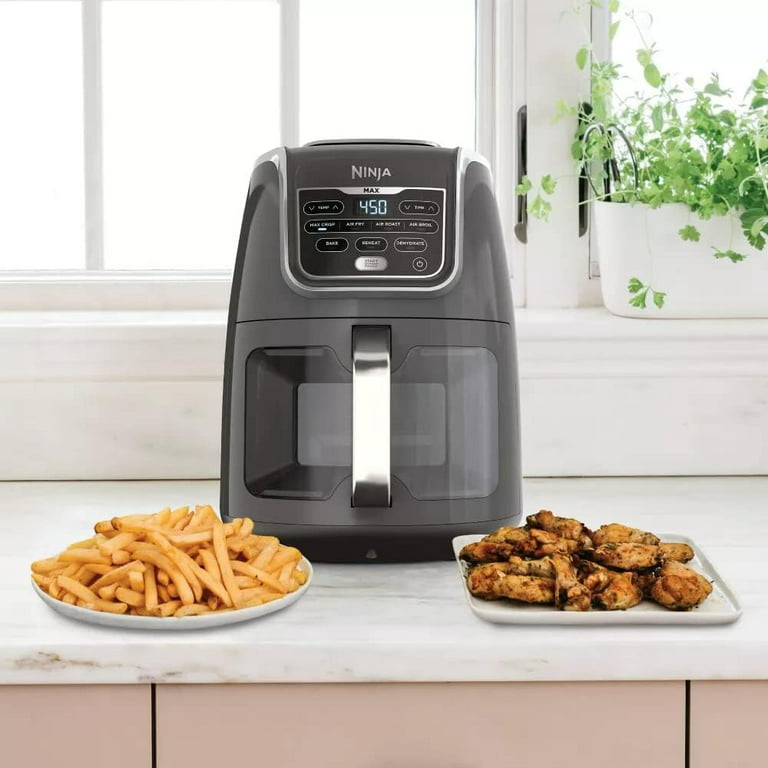 Restored Ninja AF171 Max XL 7 Function Air Fryer, 5.5qt, EzView Window  Bundle with 2 YR CPS Enhanced Protection Pack (Refurbished)