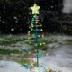 thumbnail image 1 of SZTXJ Solar Powered LED Spiral Christmas Tree Light Home Garden Party Decoration (Multicolor), 1 of 3