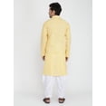 thumbnail image 4 of Kurta Salwar Handmade Indian Men's Set in Pure Ethnic Light Cotton, 4 of 4