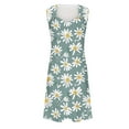 thumbnail image 5 of Taylonsss Womens Summer Dress Sleeveless Strappy V Neck Flowy Casual Floral Print Beach Vacation Maxi Dress, 5 of 5
