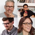 thumbnail image 7 of Readerest Blue Light Blocking Reading Glasses Black 250 Magnification, 7 of 7