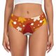 thumbnail image 1 of Fotbe Happy Thanksgiving Three Gnomes Calzones Estampados para Mujer – Ropa Interior de Algodón, Cómoda, Suave y Elástica-Large, 1 of 6