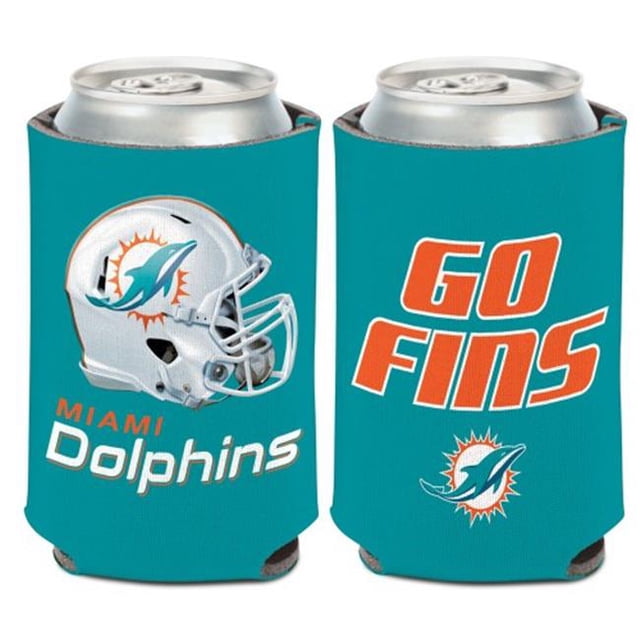 Wincraft 3208522839 NFL Miami Dolphins Can Cooler Slogan Design