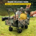 thumbnail image 3 of VEVOR 220.5 lb Capacity Wagon Cart with Detachable Canopy, 3 of 10