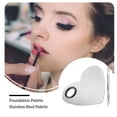 thumbnail image 4 of Vogacara Paleta de mezcla de maquillaje de acero inoxidable, mano de obra fina, reutilizable, sólida, conveniente, paletas cosméticas para salón de Maquillaje Facial tipo 13 Vogacara CE011544-13B, 4 of 6