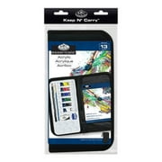 Royal & Langnickel Keep N' Carry Acrylic Painting Set, 11-Pieces