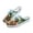 Cute Cat and Dog, variant on Farmhouse Daisy Flower Alpaca Mules Women's Slip On Close Toe Clogs Comfortable Flat Walking Loafers Mesh Breathable Casual Footwear Soft Slippers