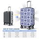 thumbnail image 4 of Fotbe Blue And White Porcelain Chinaware Funda Protectora para Equipaje, Antirrayones y Resistente a la Suciedad, Compatible con Maletas de 18 a 32 Pulgadas-Small, 4 of 7
