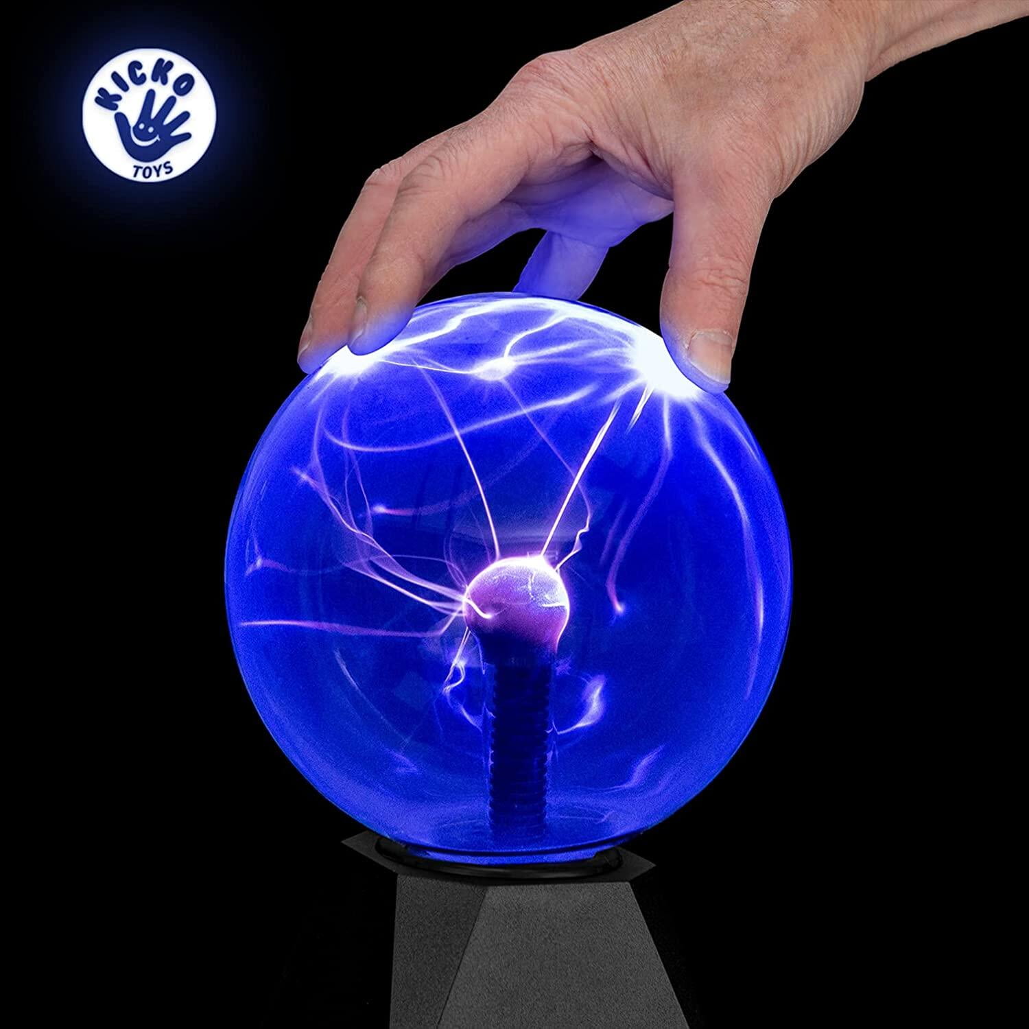 プロモ盤　Fire Ball Under The Blue Light Kicko 10-Inch Plasma Ball - Blue Plasma Globe Touch and