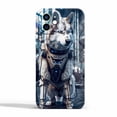 thumbnail image 1 of Arm Dog Case Compatible with iPhone 12 Mini,Aesthetic Art Design Full Cover Protective Case, 1 of 5
