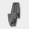 thumbnail image 2 of AINIYS Boys Girls Casual Drawstring Sports Pants Loose Mosquito-Proof Thin Leg Binding for Summer Outdoor Play Everyday Wear Kids Long Pants Dark Gray 14 Years, 2 of 3