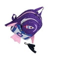 thumbnail image 1 of Minnieouse Mochila impermeable antipérdida para niños, pertenencias para niños, bolsa segura y seca para niños con cohete 3D de dibujos Mochilas Púrpura, 1 of 6
