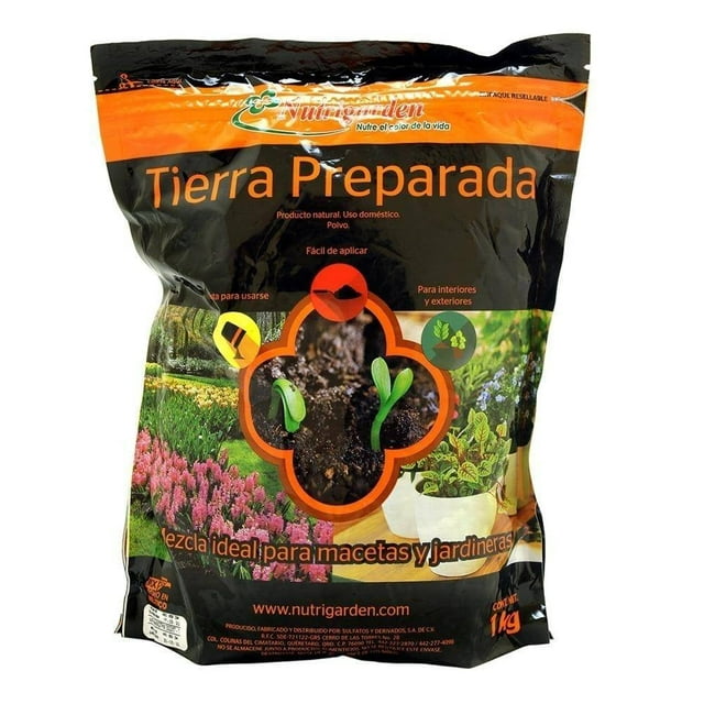 Tierra Preparada Nutrigarden para Macetas y Jardineras 1 Kg