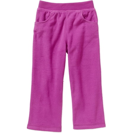 Baby Toddler Girls' Micro Fleece Solid Pants