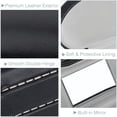 thumbnail image 4 of Contact Lens Case with Mirror Tweezers Remover, Double Eyeglass Case, 2 in 1 Double Sided Portable Contact Lens Box Holder Container Soak Storage Kit Sunglasses Pouch for Men & Women, Black, 4 of 7