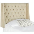 thumbnail image 4 of Safavieh Lamar Classic Modern Tufted Headboard, Twin, Buckwheat, 4 of 4