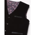 thumbnail image 3 of Isaac Mizrahi Boys' Slim Fit 3 Piece Velvet Suit, 3 of 6