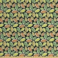 thumbnail image 1 of Autumn Fabric by the Yard, Continuous Leaves Seasonal Pattern Garden Botanical Art Print, Decorative Upholstery Fabric for Sofas and Home Accents, Charcoal Grey and Multicolor by Ambesonne, 1 of 4