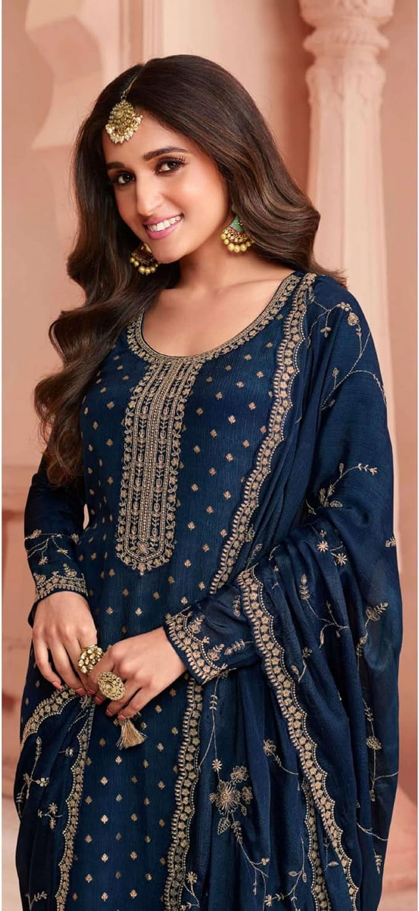 pant style dress designs Frock Pant Party Wear Black Front Slit Style Pant Style Party Wear Suit