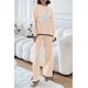 thumbnail image 5 of Conjunto de Suéter para Mujer de 2 Piezas PRETTYGARDEN Beige Talle S, 5 of 7