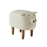 Suzie - Ivory Big Pig - Seating Stool