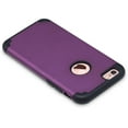 thumbnail image 6 of ULAK iPhone 6 Case, iPhone 6S Case, Slim Dual Layer Shockproof Bumper Phone Case for Apple iPhone 6 / 6s for Girls Women, Dark Purple Black, 6 of 7