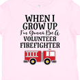 thumbnail image 4 of Inktastic Firefighter Volunteer Fireman Boys Toddler T-Shirt, 4 of 5